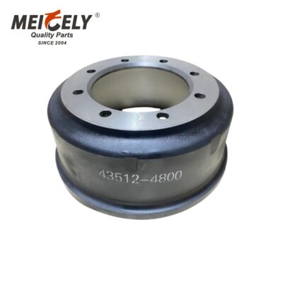 Drum Rem Berkualitas Tinggi 43521-4800 Drum Rem Depan Untuk Suku Cadang Truk NISSAN BENZ HINo