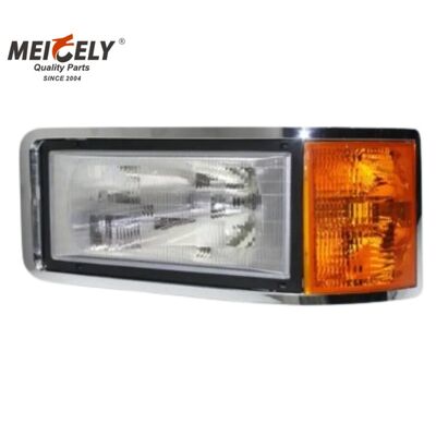 Lampu depan kiri berkinerja tinggi Penggantian langsung untuk Truk Mack dengan Lensa Polikarbonat Anti Kuning