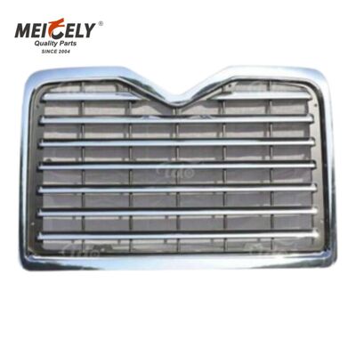OEM 25166278 Chrome Front Radiator Grille Tanpa Bug Screen untuk Mack CX Vision Truck