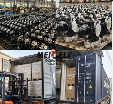 OEM 9111535100 Kompresor Udara Silinder Tunggal Tugas Berat untuk Sistem Rem Truk MACK