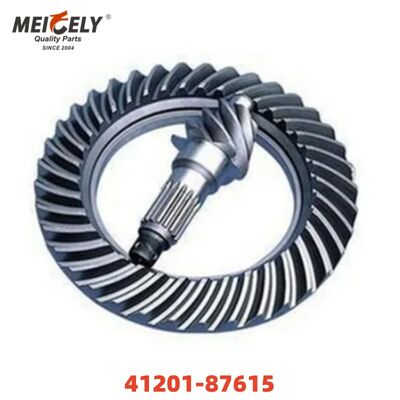 Kualitas Tinggi OEM 41201-87615 Gear Seat Crown Pinion 11:37 untuk Suku Cadang Sasis HINO F50