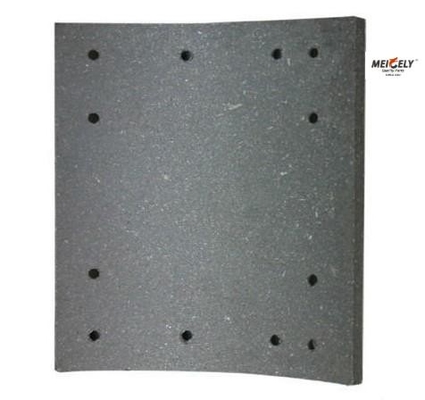 4515CD 4515ED Suku Cadang Truk  Asbes Brake Lining 194.6 177.8 18.1MM