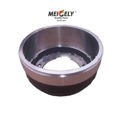 Drum Rem Suku Cadang Truk Use for rvi Hitam 5000737459 420mmX210mm