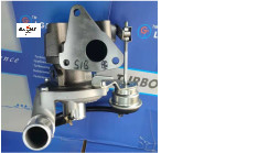 14x14x17cm Turbocharger Mesin Diesel Use for rvi KP35 54359880011