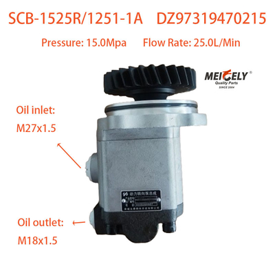 Kualitas tinggi DZ97319470215 Power Steering Pump Untuk Shaanqi Delong