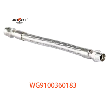 Rustless Steel Bellows Assembly OEM WG9100360183 Untuk Truk HOWO A7