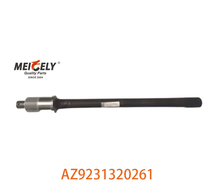 Ukuran Standar AZ9231320261 Poros Penggerak Untuk SINOTRUK Howo AZ9761321010 Aluminium