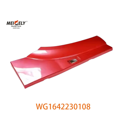 WG1642230108 Fender depan kanan Bagian belakang pemasangan untuk Howo Heavy Duty Truck dengan bahan karet
