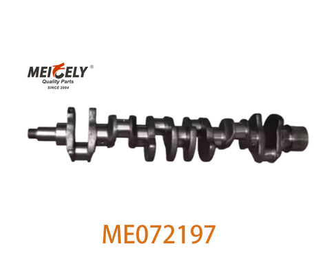 Bagian Excavator ME072197 Crankshaft Untuk Mesin 6D16 Untuk Mitsubishi