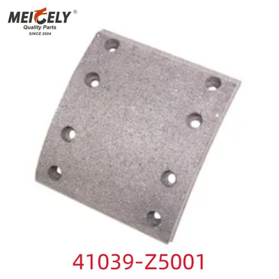 41039-Z5001 Lembar rem 44066-Z5063 Tipe standar untuk truk Dongfeng