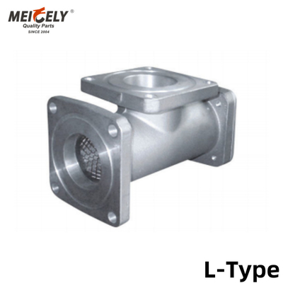 Klep Tee Filter Tipe L Berkualitas Tinggi Untuk Truk Tangki Air DN65/80