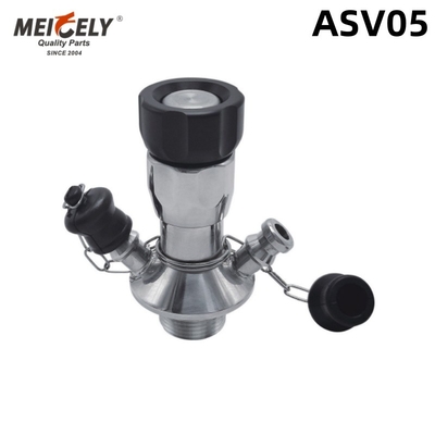 Valve Sampling Asptik Sanitary berkualitas tinggi ASV05 Bagian Tangki Untuk Truk Tangki