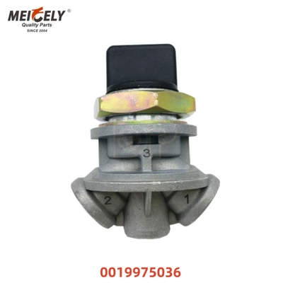 Suku Cadang Truk 0019975036 Sistem Rem Udara Katup Kenop Putar Katup Kontrol 4630360000