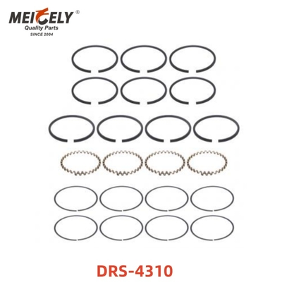 Cincin Piston Kinerja Tinggi DRS-4310 Komponen Pengganti Tahan Lama Untuk TRUK MACK